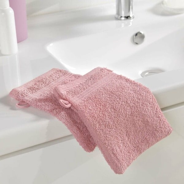 Toiletthandsker - PARIS PRIX - Ømhed - 15x21cm - Naturlig Bomuld - Rosentræ Rosenträ