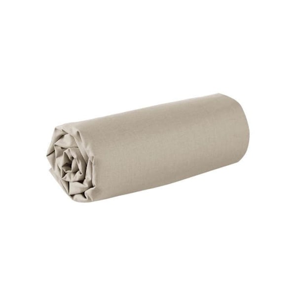 Bundprop - 100 x 190 cm - 100% bomuld - 57 tråde - Frankrig - Ecru Ecru
