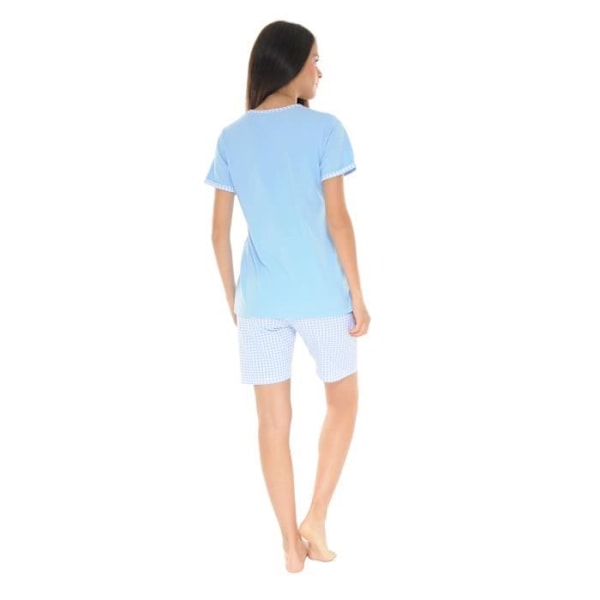 Pyjamas Kort Blå Vianelle Pyjamas Kort 5553 Blå 48