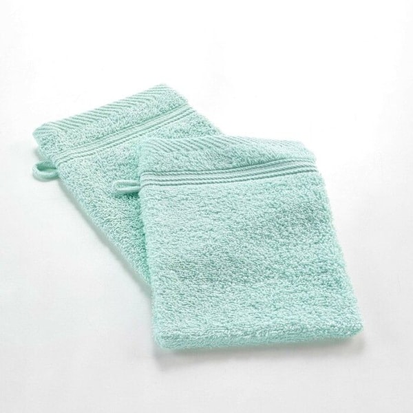 Set med 2 handdukar "Tendresse" 15x21cm Céladon Celadon