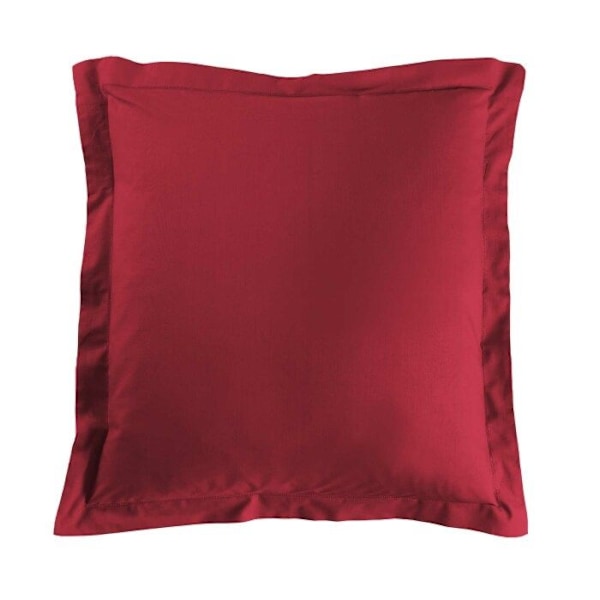 Tyynyliina - 100 % puuvillaa - Bordeaux - 63x63 cm - Pestävä - Yksivärinen Marsala