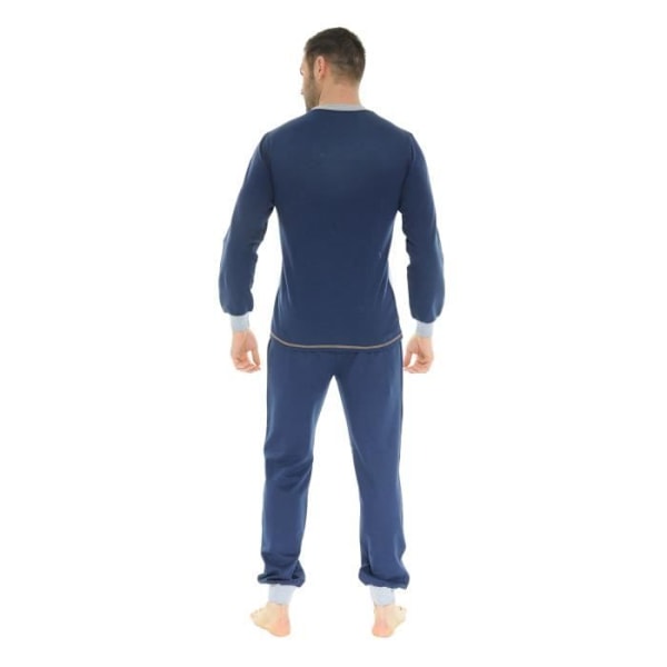Pyjama Pitkä Juoksuhousut Sininen Dorian - CHRISTIAN CANE - Mies - Tasku ylhäällä - Pyöreä kaula-aukko - Joustava vyötärö Blå M
