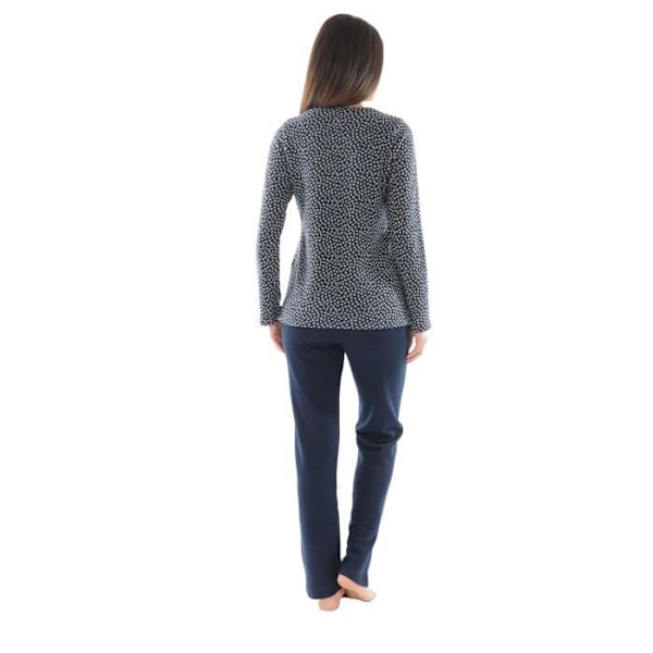 Pyjamas Lång - Milano - 7622 - Blå - Kvinna - Vuxen Blå 50