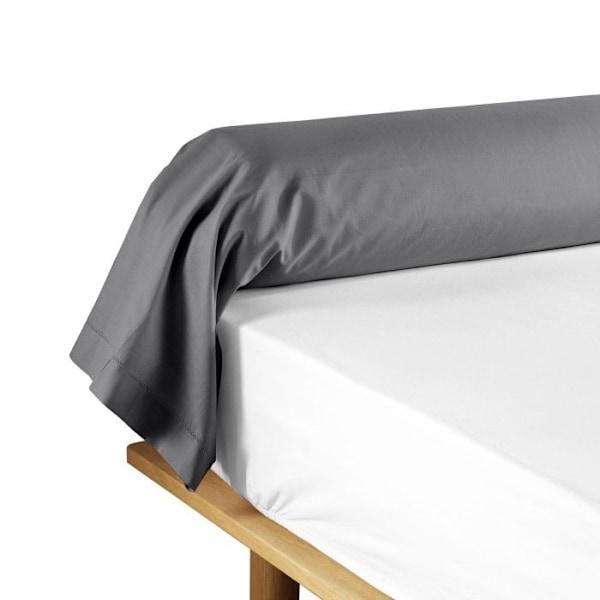 Sängkuddsöverdrag - INRETTNINGENS MYSIGHET - 85x185 cm - 100% bomull - Antracit - Hållbar komfort Antracit