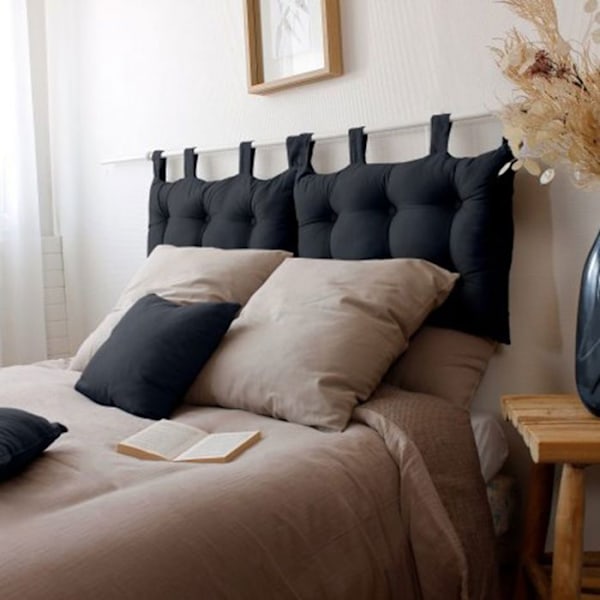 Hovedgavl med ben - 45 x 70 cm - Forskellige farver - Antracit Antracit