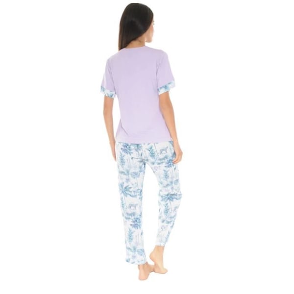 Pyjama Pitkä Lila Viky Pyjama 6256 Parma 42