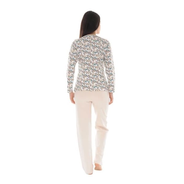 Pyjama Pitkä Ecru Cidonie Pyjama Pitkä 7566 Ecru 38