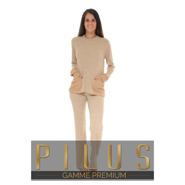 Pyjamas Lång Brun Toscana Pyjamas Lång 4929 kastanj 38