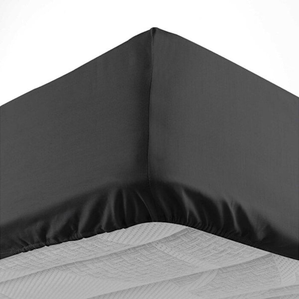 Drap Housse "Lina" 180x200cm Svart Svart