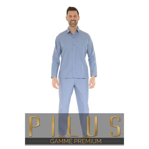 Pyjama Tailleur Bleu Bertin Pyjama Tailleur 6673 Blå M