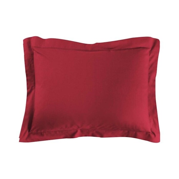 Tyynynpäällinen - 100% puuvilla - Bordeaux - 50x70 cm - Konepestävä - Yksivärinen Marsala