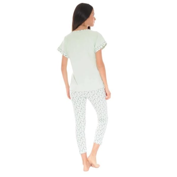"Victorinen vihreät lyhyet pyjamat 6306" Grön 38