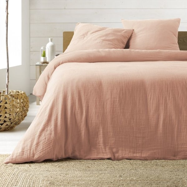 Sängkläder 3 Delar "Angelia" 240x220cm Rosa Rosa
