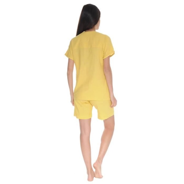 Pyjamasæt - Olympie - 4356 - Gylden gul - 55% Linned - 45% Viskose Gul 38