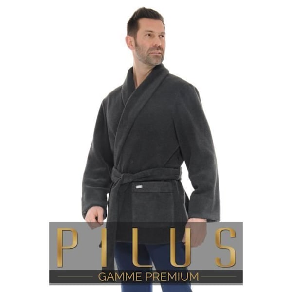 Indvendig Jakke - Pilus - Alaska - Skulderkrave - 100% Polyester - Lange Ærmer Grå jag