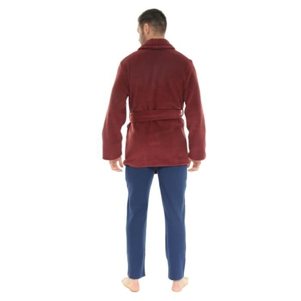 Alaska Indendørsjakke - Pilus - Fleece Sjalkrave - Bordeaux - Rød - Mand Bordeaux jag