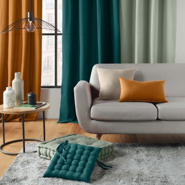 Cushion of Floor "Twily" 50x50cm Emerald Smaragd