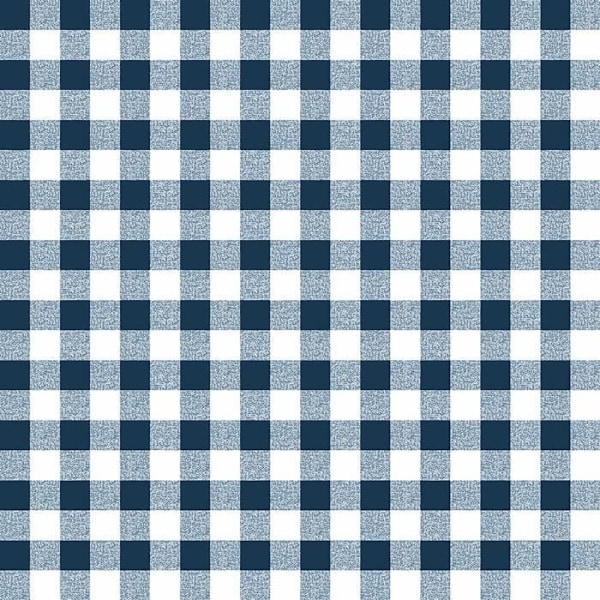 Vaxduk på metern - Bredd 140 cm - Marinvichy - Blå