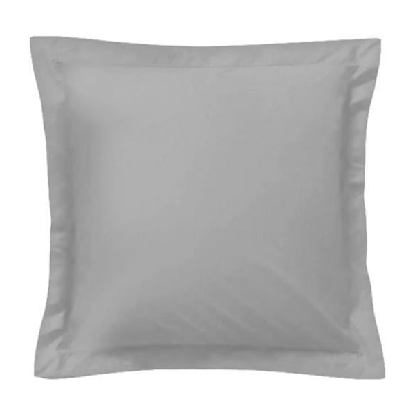 Kuddöverdrag fyrkantigt - GENERISK - 65 x 65 cm - 57 trådar - 100% bomull - Grå Grå