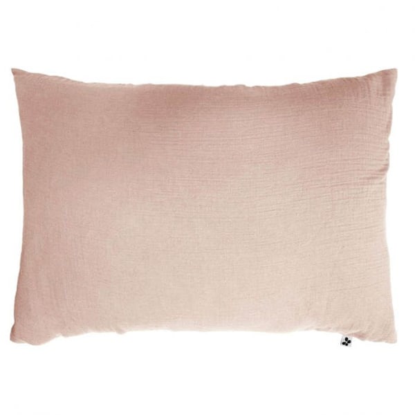 Pillowcase Gaze of cotton 50 x 70 cm - Vaaleanpunainen Rosa
