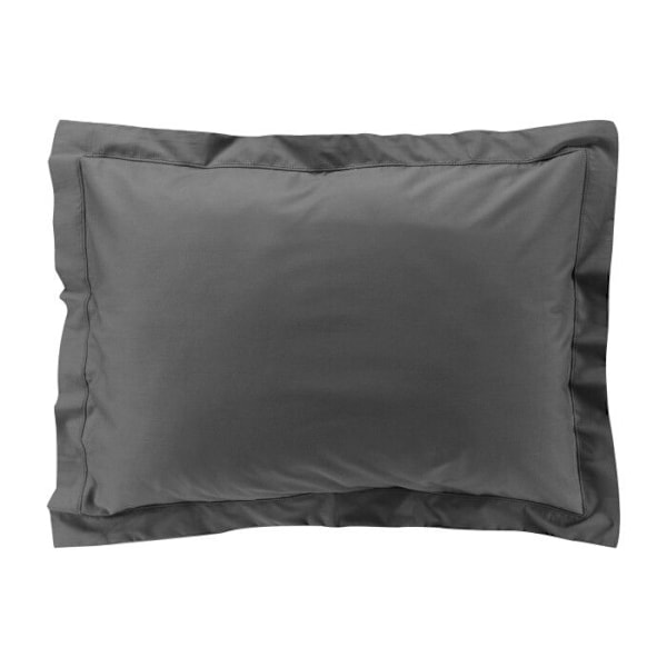 Tyynynpäällinen - Percale - 50x70 cm - 100% puuvilla - Antrasiitti - Konepestävä 30° C Stål