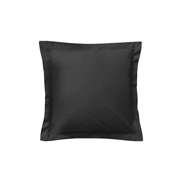 Skrædderpude - 65 x 65 cm - 57 tråde - 100% bomuld - Frankrig - Sort Svart