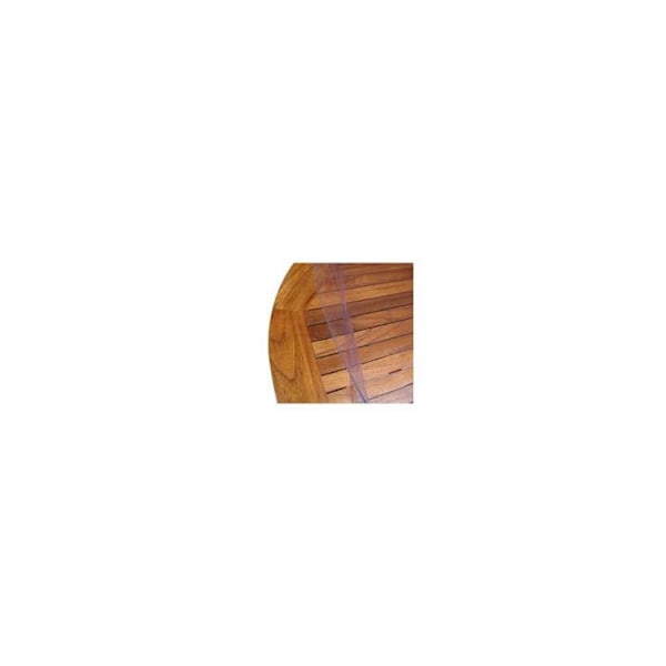 Läpinäkyvä kristalli metrissä - Leveys 140 cm - 0,50 mm - Läpinäkyvä Transparent