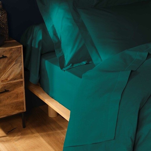 Tyynynpäällinen - Smaragdi - 50x70 cm - 100% puuvillaa - Konepestävä - Nykyajan muotoilu Smaragd