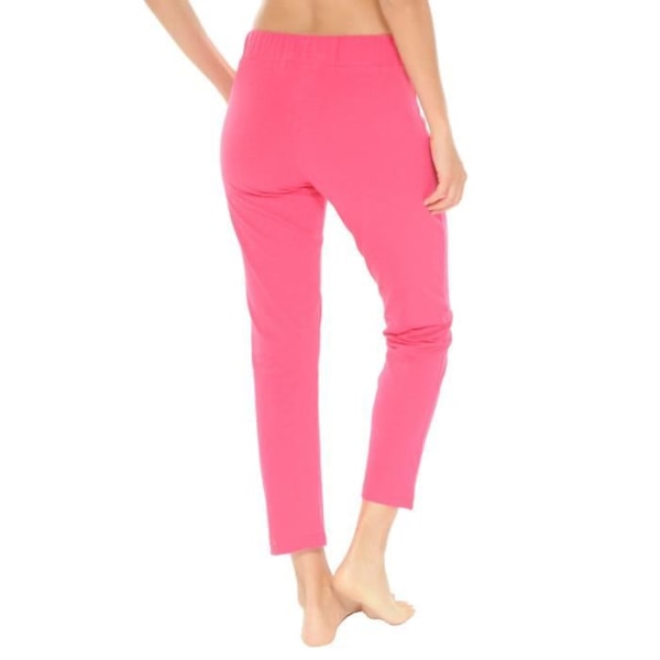 Langbukser - VIDIANE - 6444 - Fuchsia - 100% bomuld - Elastisk talje - 44