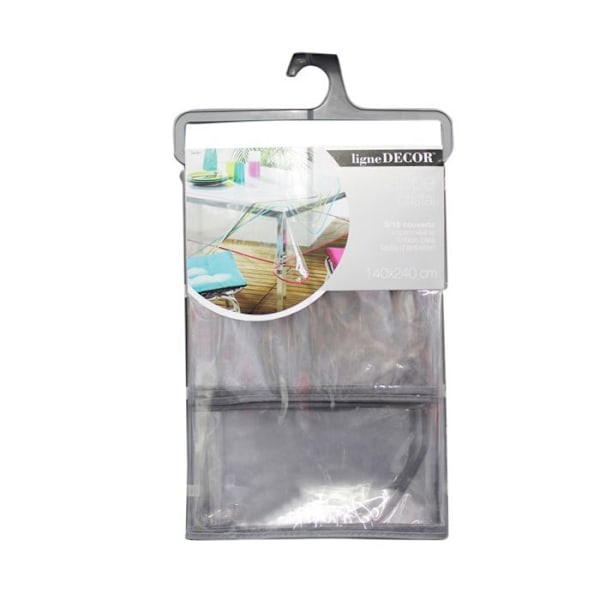Dugnad - Transparent krystal rektangel - 140 x 240 cm - Have - Transparent Transparent