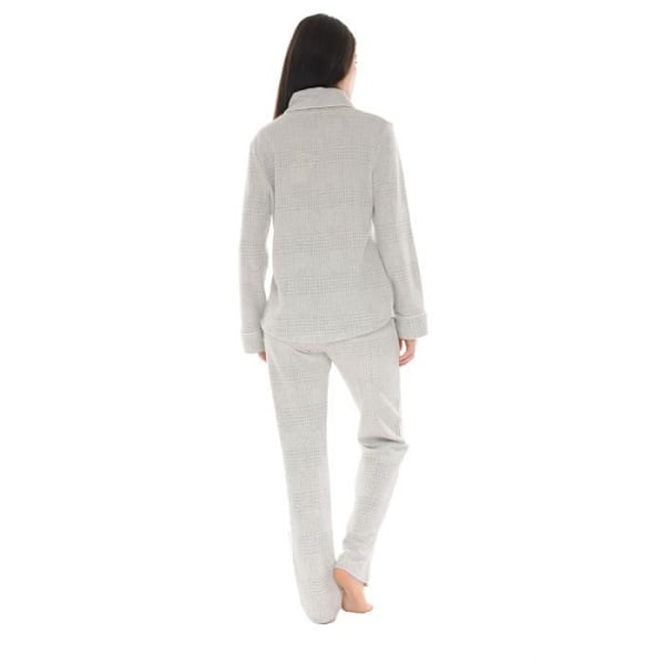Pyjamas Lange Grå Ada Pyjamas Lange 7032 - PILUS - Kvinde - Grå - Vinter 2023 Grå 42