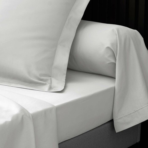 Örngott - Percale - 50x70 cm - 100% bomull - Vit - Elegant chic Vit