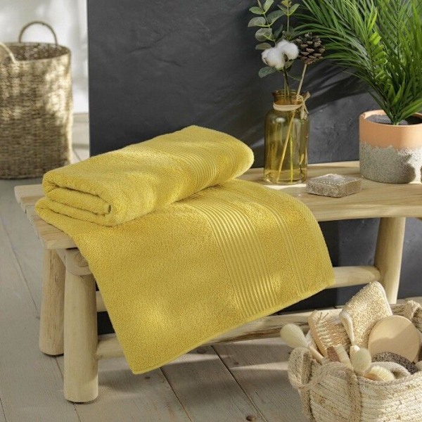 Drap de Bade "Tendresse" 90x150cm Mimosa Mimosa