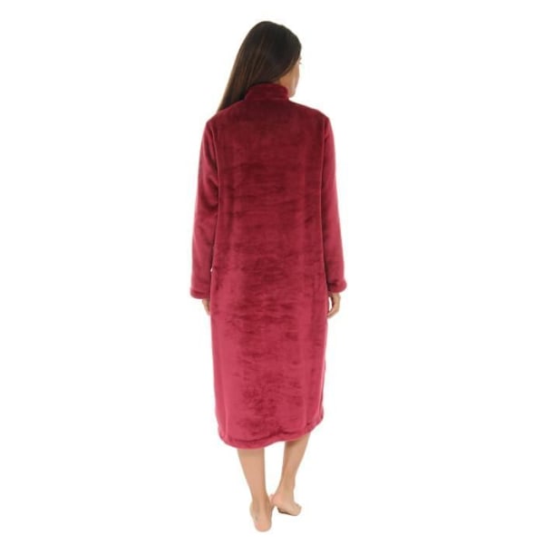Morgenkåbe - Christian Cane - Jacinthe - Rød - Kvinde - 100% polyester Röd 54