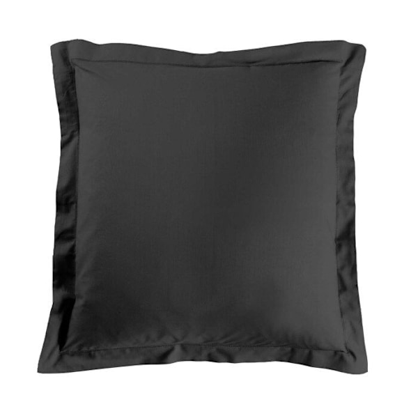 Örngott - INRE MJUKHET - Lina - 63x63cm - 100% Bomull - Svart - Oeko-Tex Standard 100 Svart