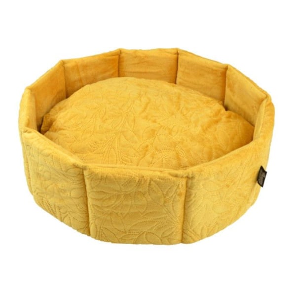 Hund- och Kattkorg "Boho" 48cm Senap Senap