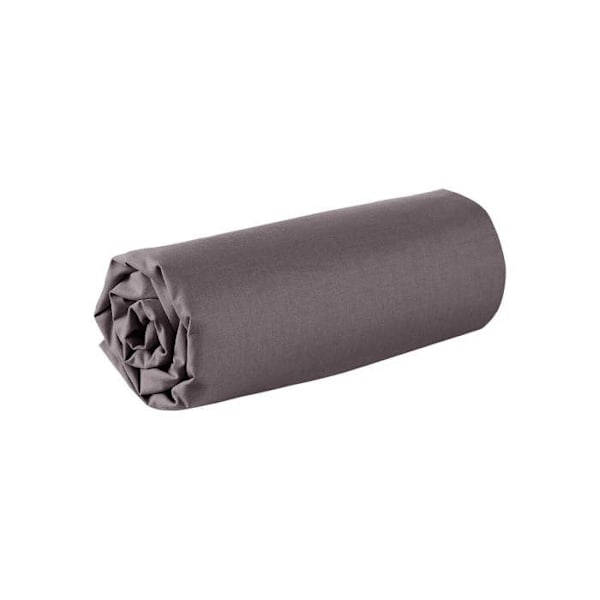 Pussilakanat - 90 x 190 cm - 100% puuvillaa - 57 lankaa - Ranska - Taupe Mol