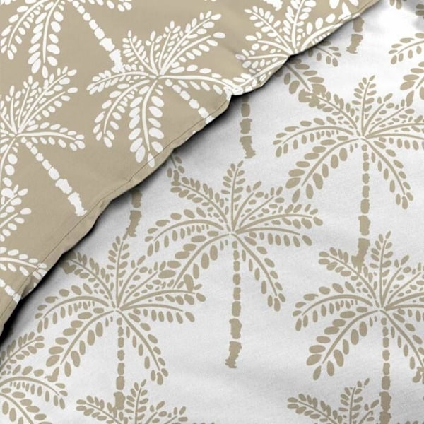 Parure 3 p. 260 x 240 cm trykt 57 tråde allover oliana Sans Beige