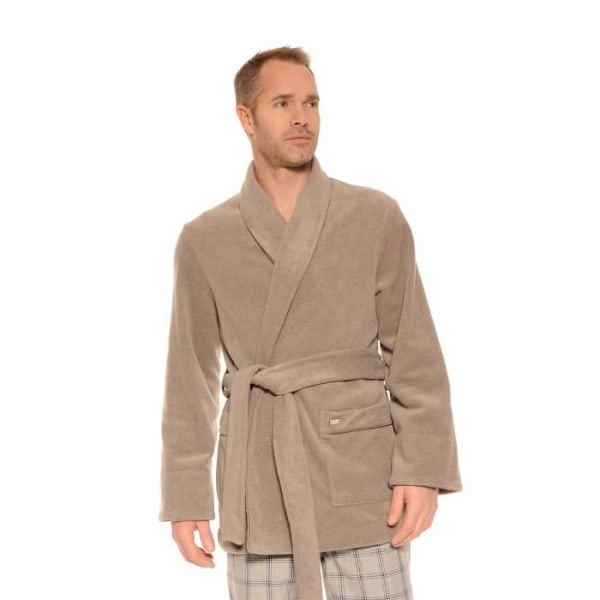 Indendørs Jakke - Alaska - Model 1582 - Skulderkrave - 100% Polyester - Glamourøs og Elegant kastanj M