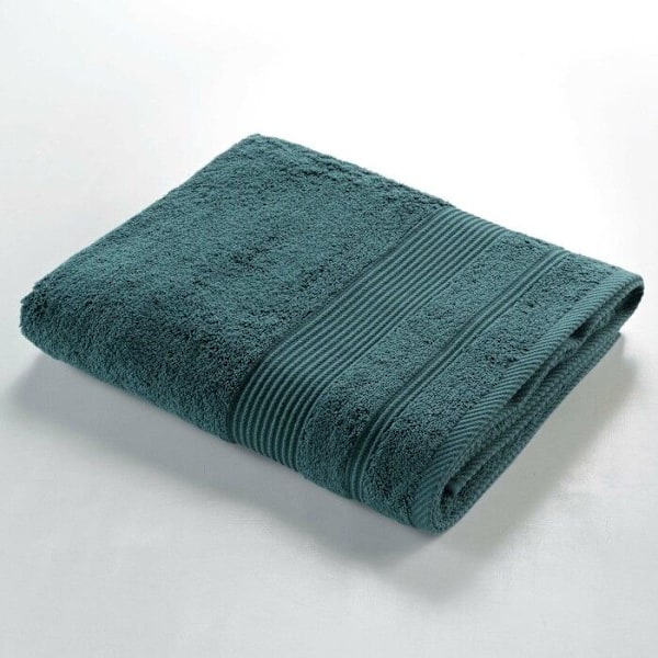 Drap de Bain "Tendresse" 90x150cm Smaragd Smaragd