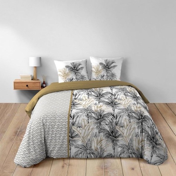 Peitto 260 x 240 cm puuvilla 42 lankaa + 2 tyynyliinaa Dakar Gul