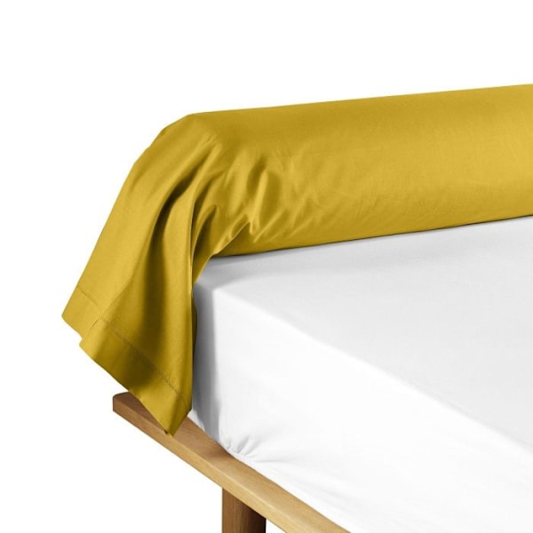 Kuddeöverdrag 85x185 cm - 100% bomull - Gul Gul