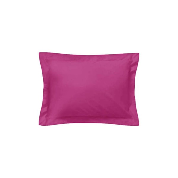 Rektangulær pudebetræk - 50 x 75 cm - 100% bomuld - Frankrig - Fuchsia Fuchsia