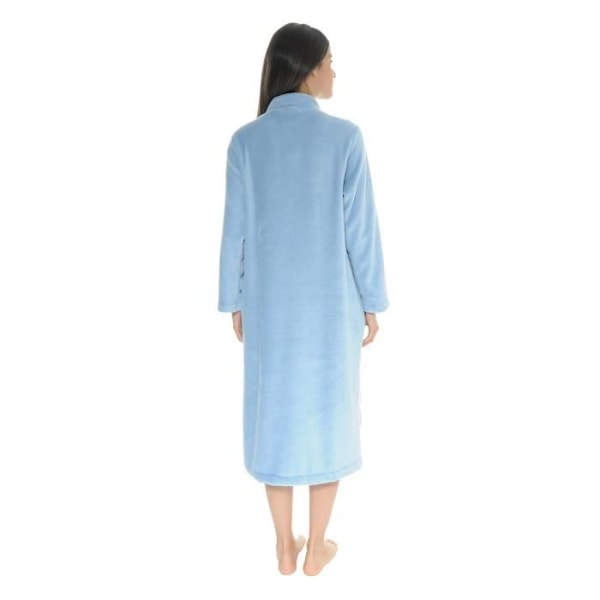 Badekåbe - Hyacint - Fleece 341 - Blå - Kvinde Blå 40