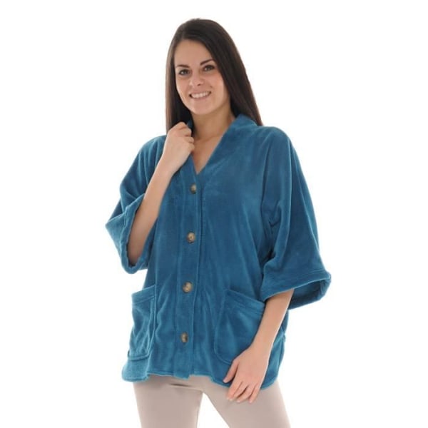 Cape Maille Bleu Coline Cape 7282 - Christian Cane - Kvinde - Blå - Polyester Blå M