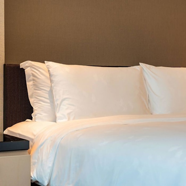 Oreiller percale kvalitet gel - 50x70 cm - Fremstillet i Frankrig - Hvid Vit