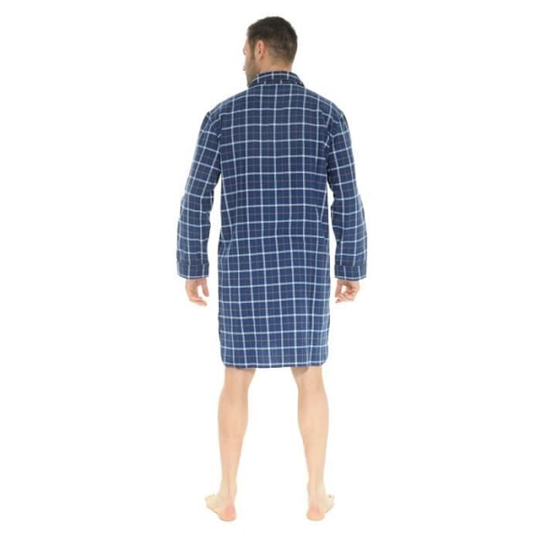 Nattklänning - CHRISTIAN CANE - Dorian - 100% Bomull - Marinblå - Bekväm Blå M