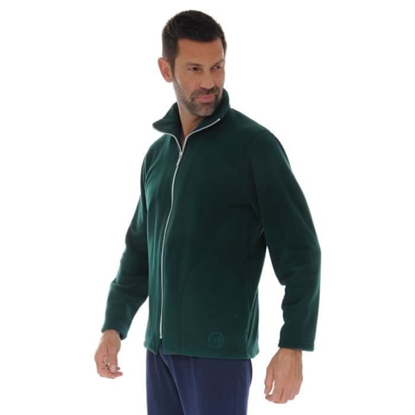 Inomhusjacka - CHRISTIAN CANE - BAIKAL - Fleece 100% Polyester - Färg Grön - Herr Grön jag