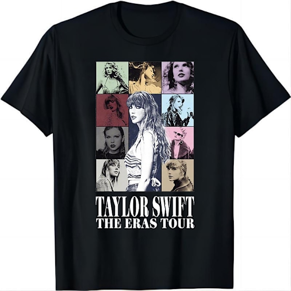 Taylor Swift tryckt kortärmad T-shirt damtopp GH1019-F GH1019-F GH1019-F M