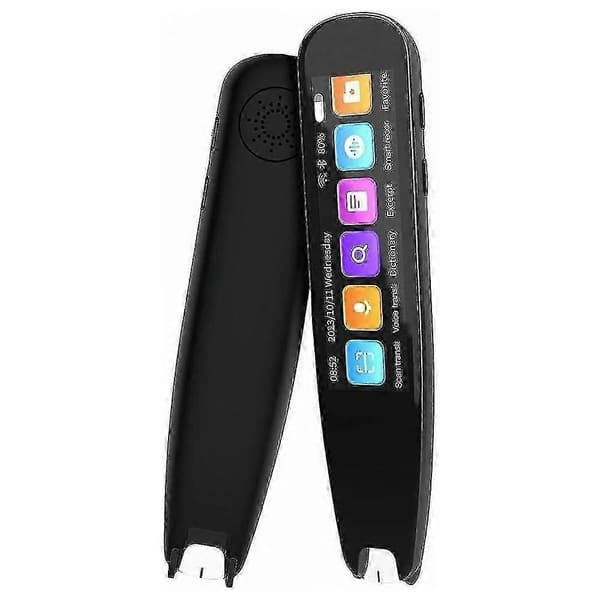 Scan Reader Pen, OCR Digital Pen Reader, Tekst til tale læsepen, Stemmeoversættermaskine 131 sprog oversætter
